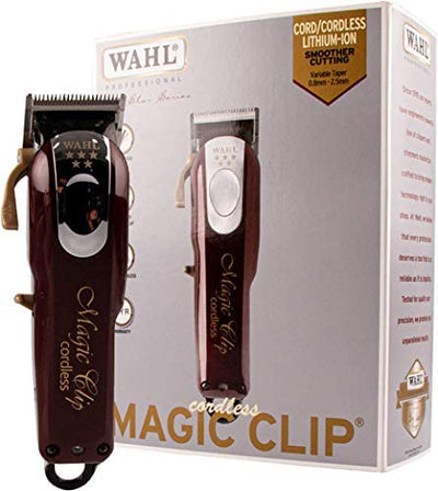 Wahl 5 Star Series Cordless Magic Clip with 8 Premium Guides WA8148-012