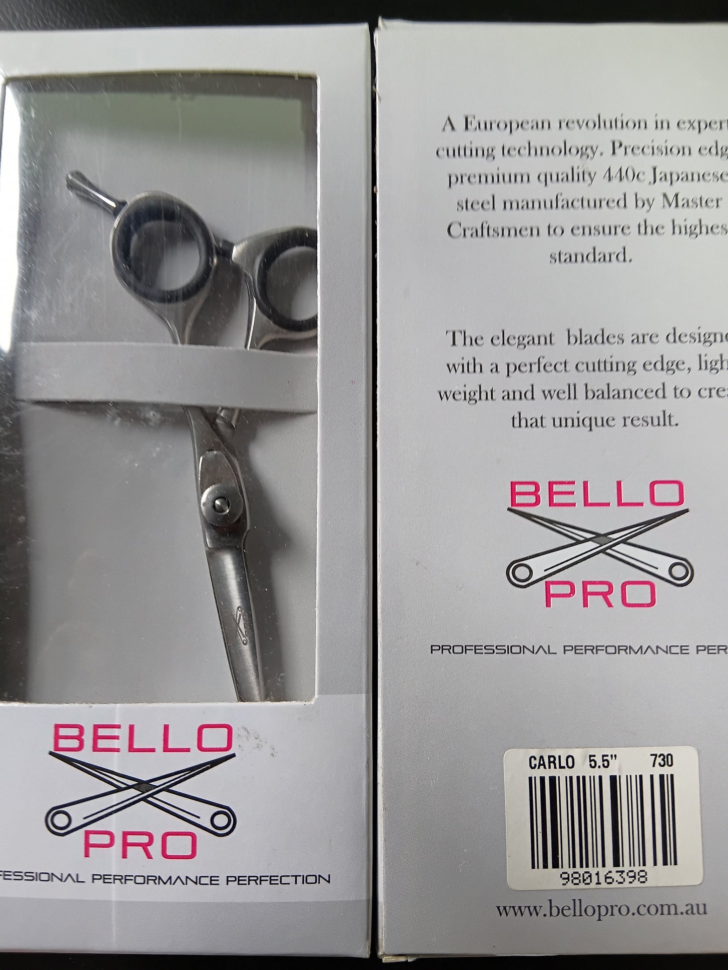Bello Pro Carlo 5.5" Japanese Scissors 730