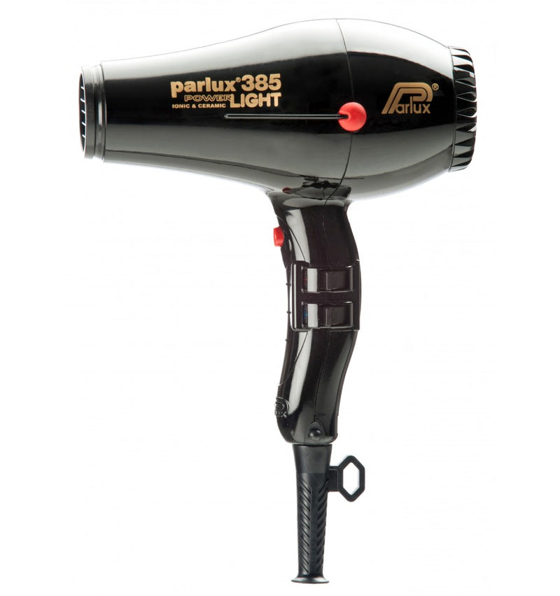 Parlux 385 Power Light Ceramic and Ionic Hair Dryer Black