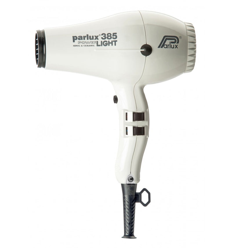 Parlux 385 Power Light Ceramic and Ionic Hair Dryer White