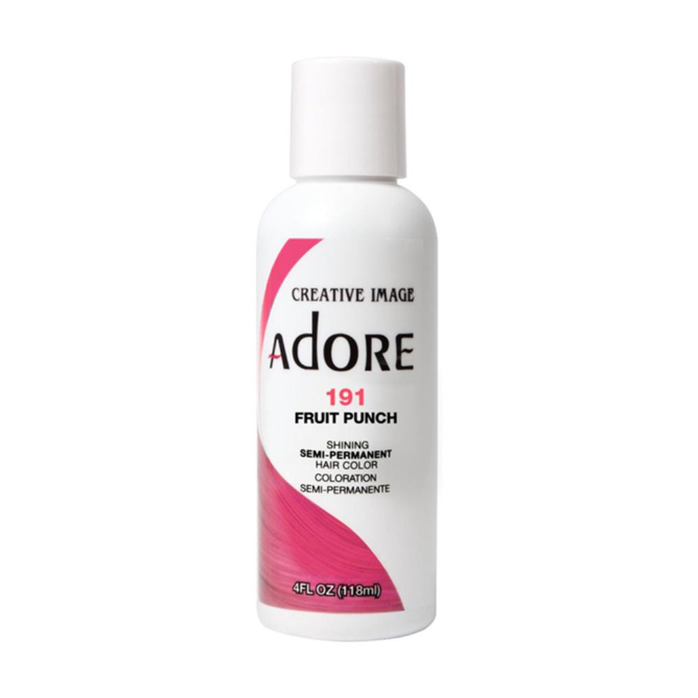 Adore Semi Permanent Hair Colour No. 191 Fruit Punch 118ml