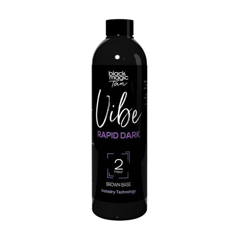 Black Magic Tan Vibe Rapid Dark 2hr Violet Base 125ml