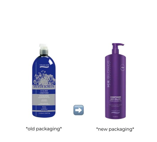 Natural Look Silver Screen Ice Blonde Shampoo 1L
