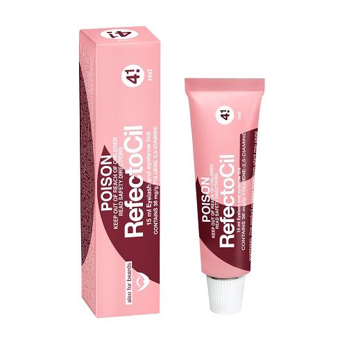 RefectoCil Eyelash Brow Tint Colour No. 4.1 Red 15ml