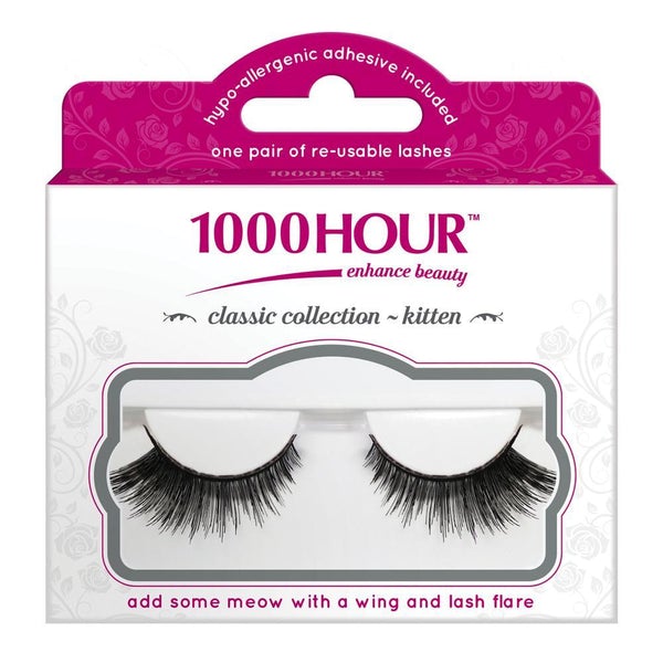 1000 Hour Classic Collection Lashes - Kitten Black #554