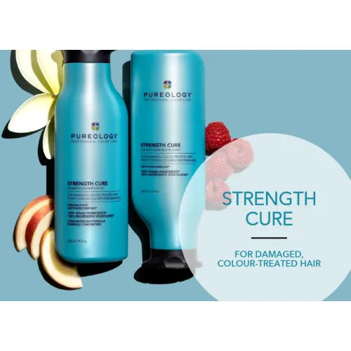 Pureology Strength Cure Shampoo and Conditioner 266ml Duo