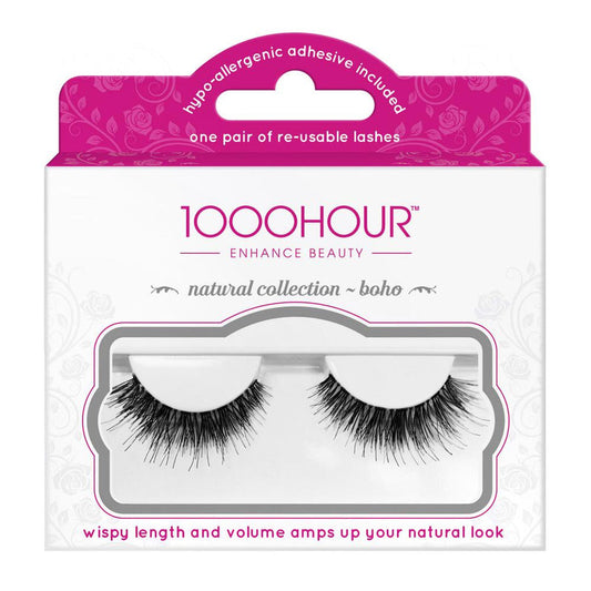 1000 Hour Natural Collection - Boho Re-Useable Lashes 1 Pair #553