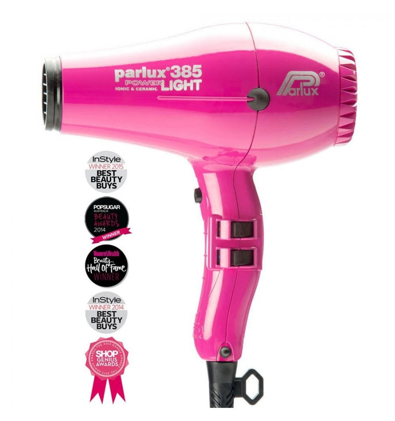 Parlux 385 Power Light Ceramic and Ionic Hair Dryer Fuchsia