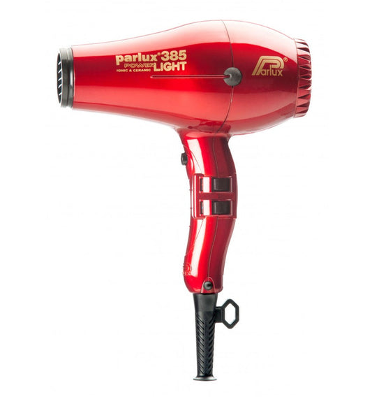 Parlux 385 Power Light Ceramic and Ionic Hair Dryer Red