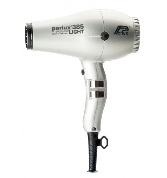 Parlux 385 Power Light Ceramic and Ionic Hair Dryer Silver