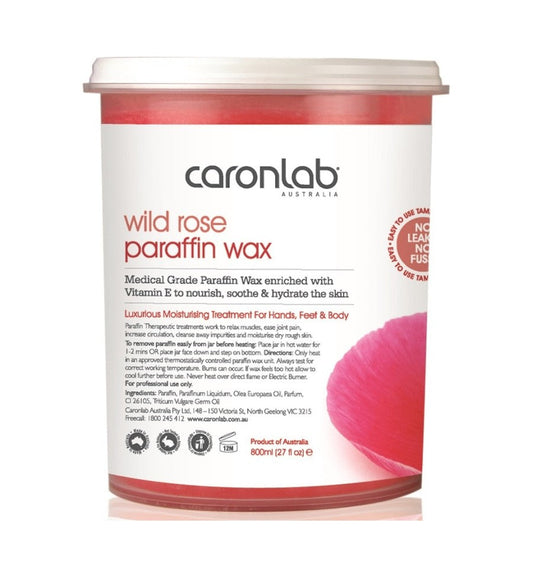Caronlab Paraffin Wax Wild Rose 800ml