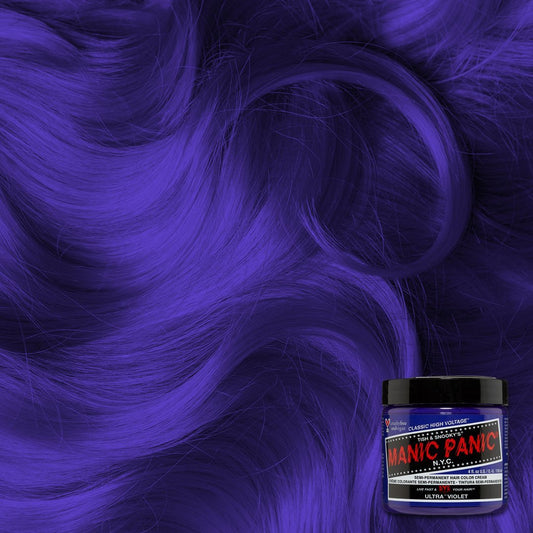 Manic Panic Ultra Violet 118ml High Voltage Classic Cream Formula Hair Color
