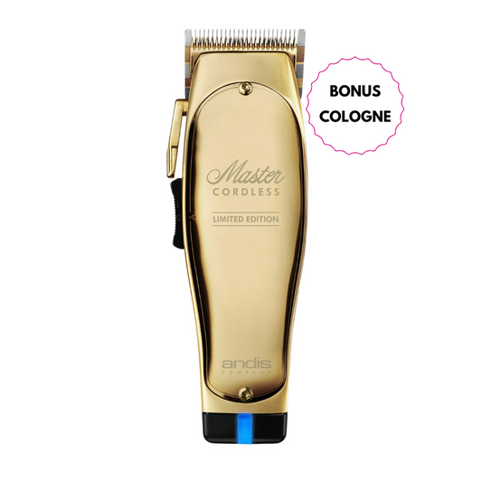 Andis Master Cordless Li Clipper - Gold Limited Edition
