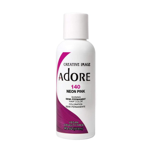 Adore Semi Permanent Hair Colour No. 140 Neon Pink 118ml