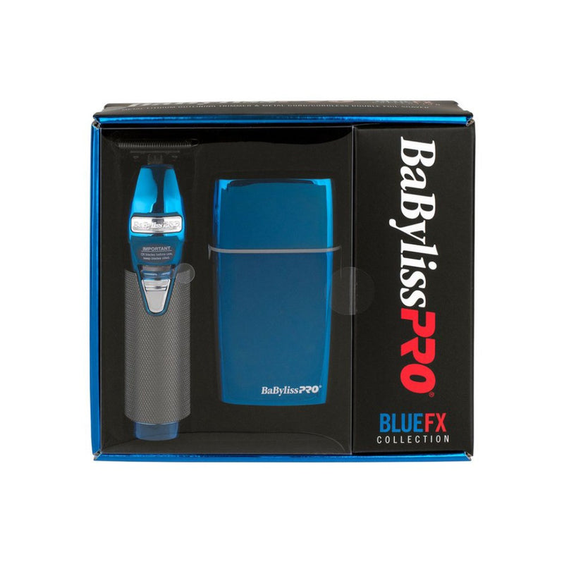 BaBylissPRO Blue FX Outlining Trimmer & Shaver Set