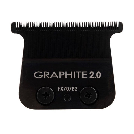 BaByliss PRO Replacement Outliner Hair Trimmer Blade Black FX707B2 Deep Tooth Graphite Blade