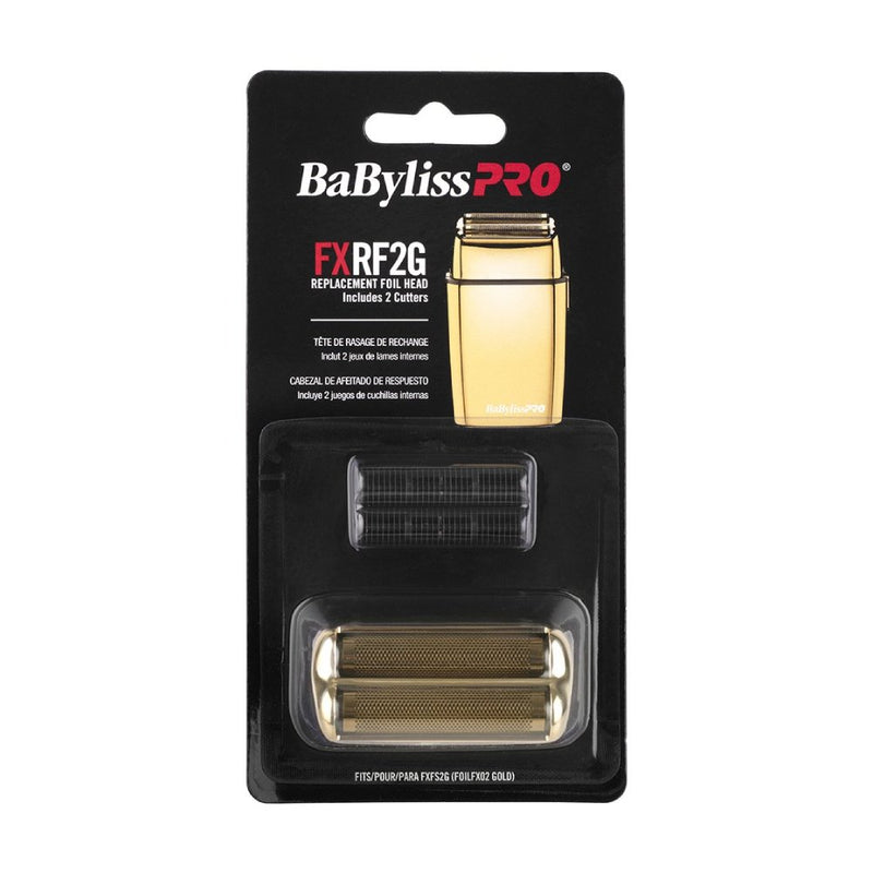 BaByliss PRO GoldFX FoilFX02 Shaver Replacement Foil Head with Cutter FXRF2G