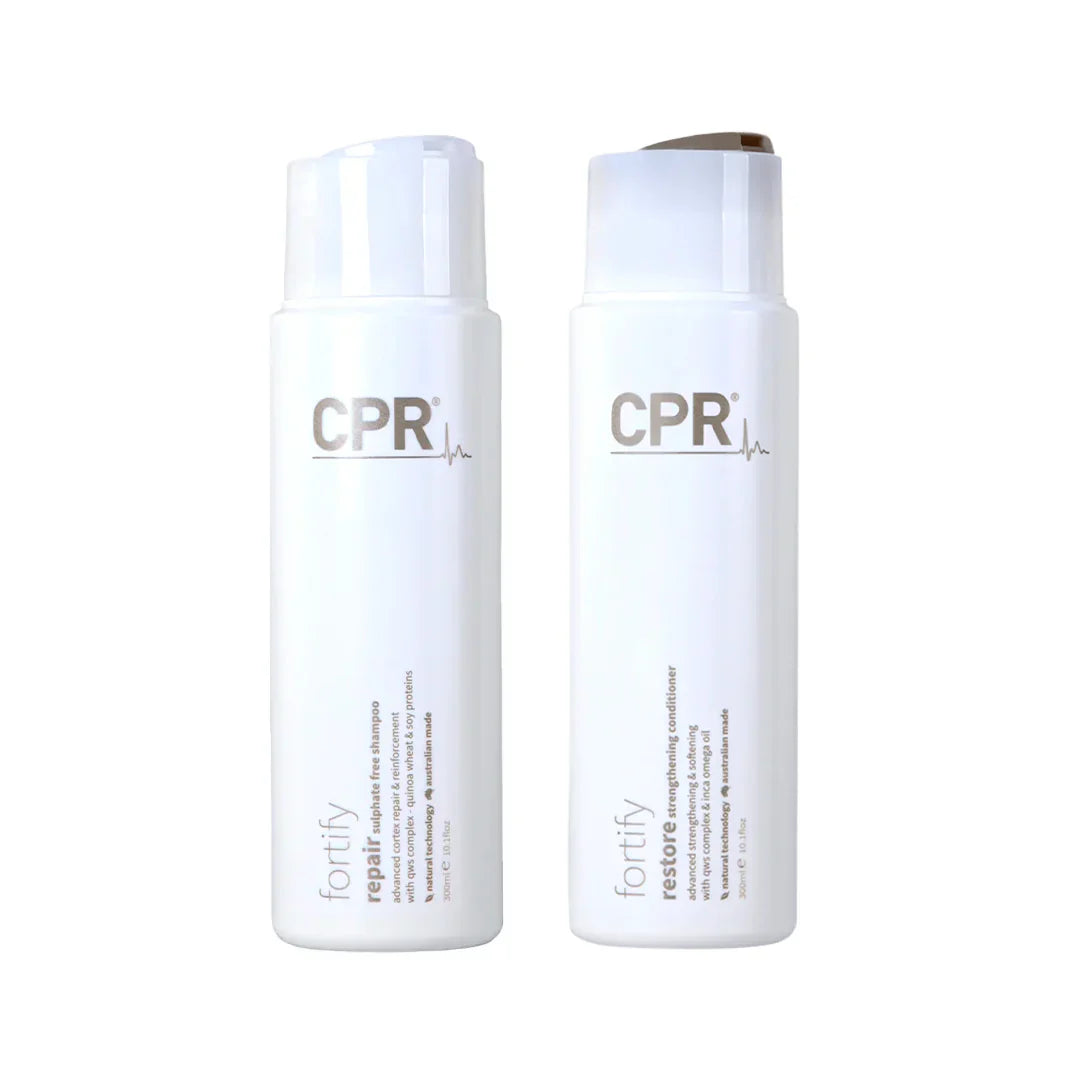 CPR Fortify Repair Shampoo and Restore Strengthening Conditioner 300ml Duo Pack