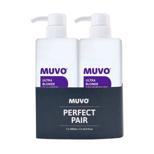 MUVO Ultra Blonde Shampoo & Conditioner Duo 500ml