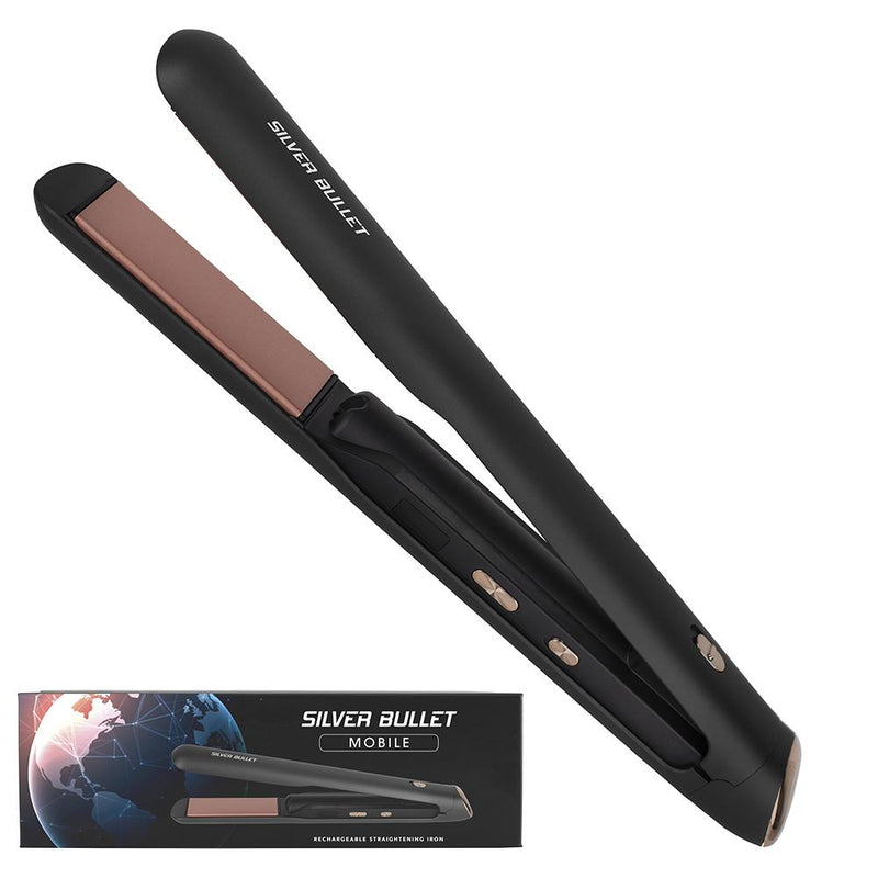 Silver Bullet Cordless Mobile Hair Straightener 30mm