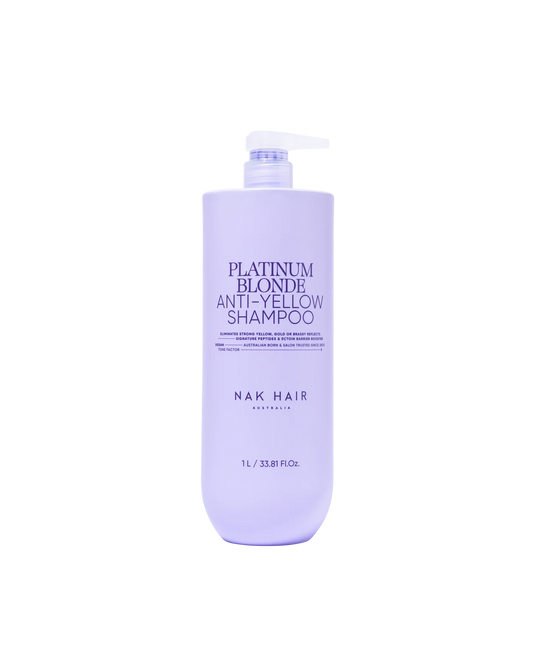 NAK Signature Platinum Blonde Anti-Yellow Treatment 60 Second Repair 1L