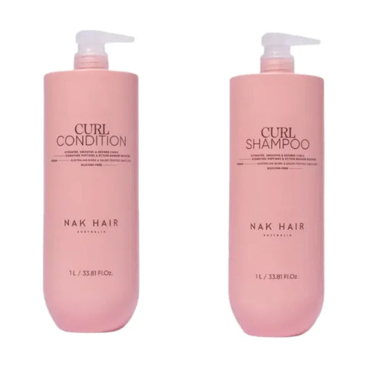 NAK Signature Curl Shampoo & Conditioner Duo 1L