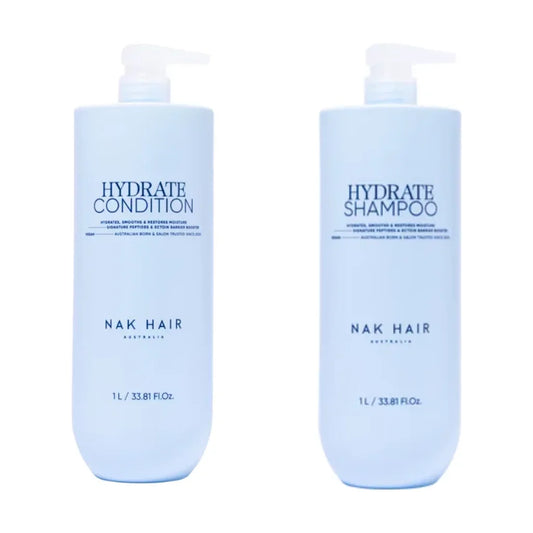 NAK Signature Hydrate Shampoo & Conditioner Duo 1L