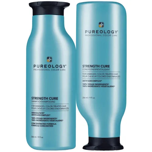 Pureology Strength Cure Shampoo and Conditioner 266ml Duo