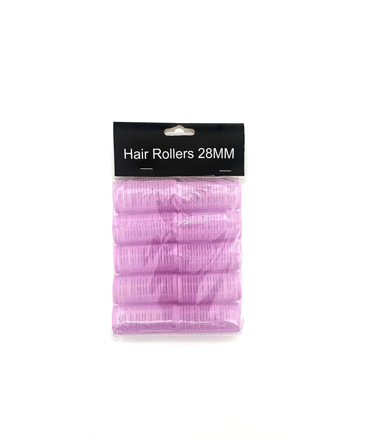 BOB Premium 28mm Self Gripping Velcro Hair Rollers 10pk