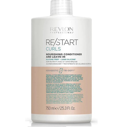 Revlon Restart Curls Nourishing Conditioner & Leave-In 750ml