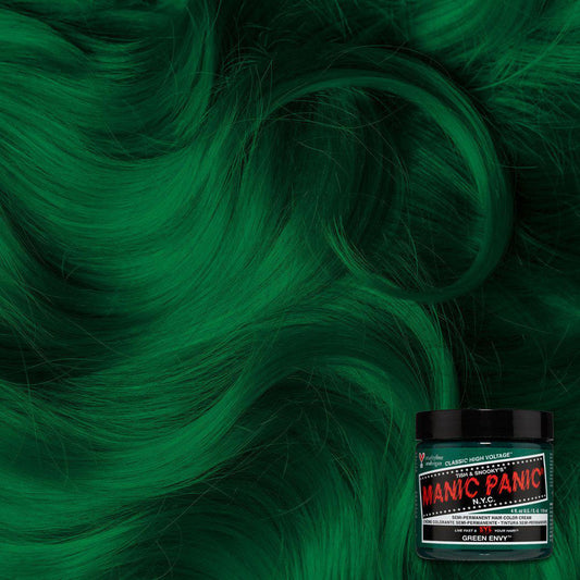 Manic Panic Green Envy 118ml High Voltage Classic Cream Formula Hair Color