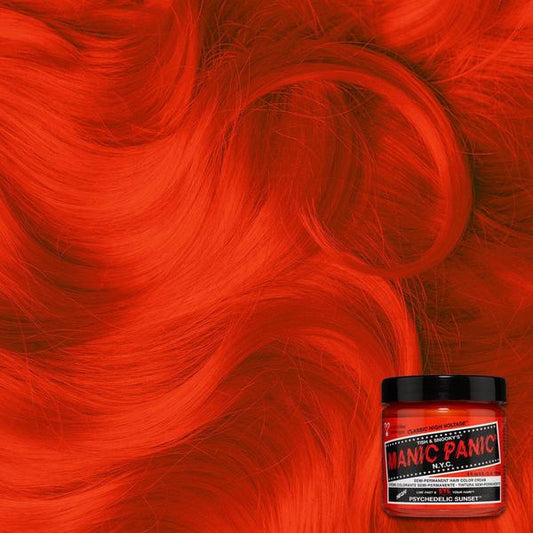Manic Panic Psychedelic Sunset 118ml High Voltage Classic Cream Formula Hair Color