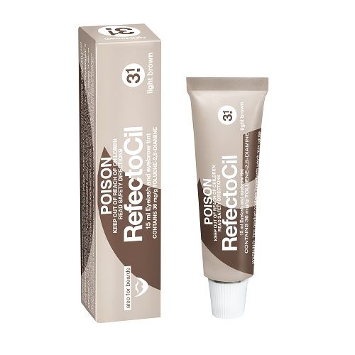 RefectoCil Eyelash Brow Tint Colour No. 3.1 Light Brown 15ml