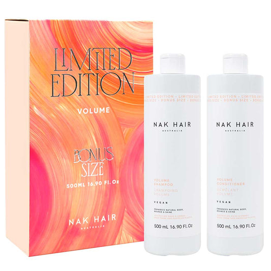 NAK  Volume Shampoo and Conditioner 500ml Duo
