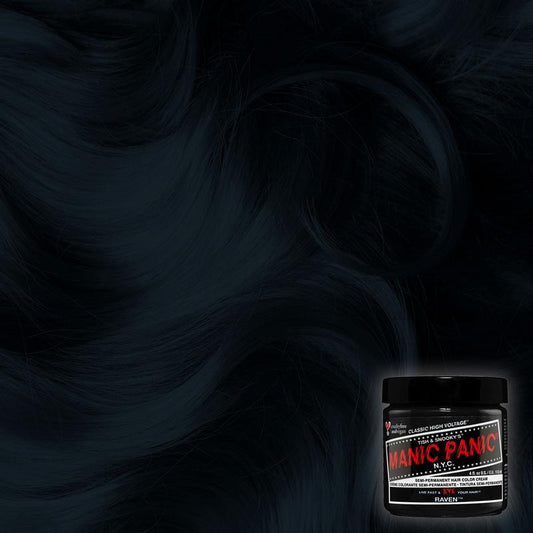 Manic Panic Raven 118ml High Voltage Classic Cream Formula Hair Color