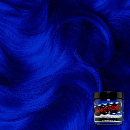 Manic Panic Rockabilly Blue 118ml High Voltage Classic Cream Formula Hair Color